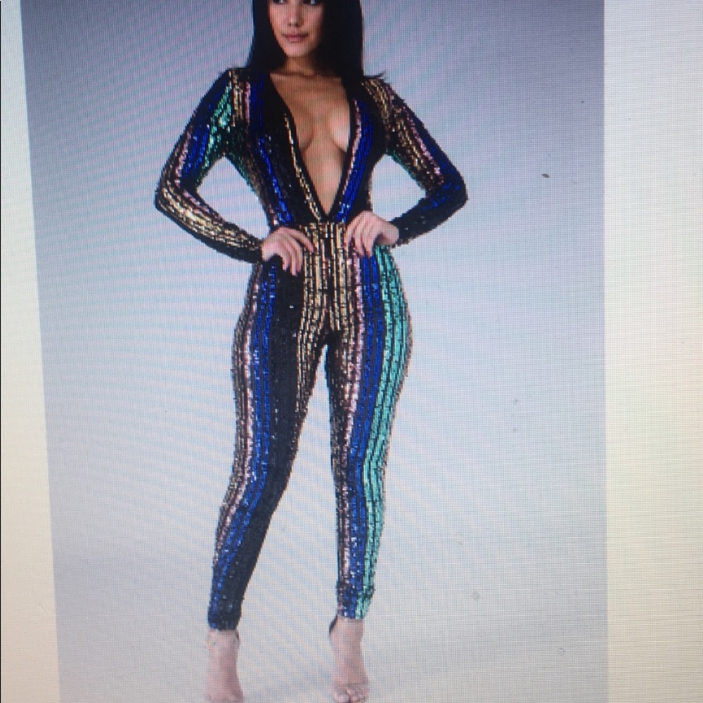 Sequin jumpsuit